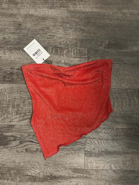Princess Polly Tops - Princess Polly Carrow Strapless Top Red Size US 4
